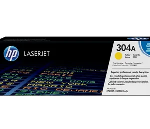 HP 304A Yellow Toner Cartridge Compatible Printers[IP]